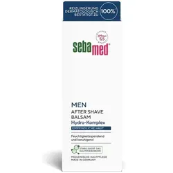 Sebamed for men After Shave Balsam - Beruhigender After Shave Balsam für empfindliche Haut, speziell entwickelt zur Linderung von Rasurbrand und zur Unterstützung der Hautpflege. Ideal für alle Hauttypen, mit feuchtigkeitsspendenden Eigenschaften.