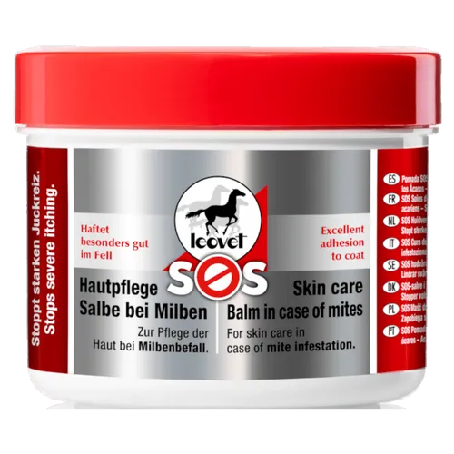 Milben Salbe für Pferde LEOVET Hautpflege SOS SALBE für Pferde 150ml