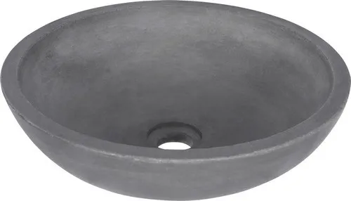 Differnz Aufsatzwaschbecken Hura L 28 cm Beton grau