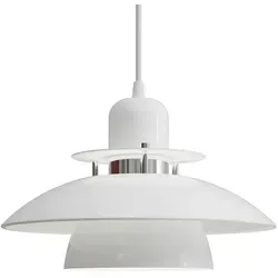 Belid Hängeleuchte Primus IV, Weiß, Metall, rund,rund, 150 cm, Handmade in Europe, Europäischer Sicherheitsstandard, Schutzklasse II (Schutzisoliert), Lampen & Leuchten, Innenbeleuchtung, Leuchten nach Räumen, Esstischlampen