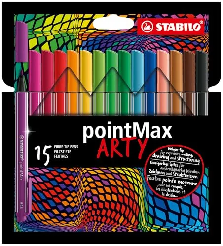 STABILO - Filzschreiber - pointMax - ARTY - 15er Pack