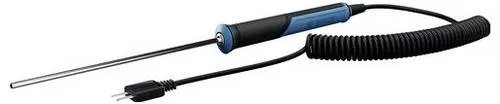 Bosch Professional 1600A038DA Temperaturfühler Typ K - Präziser Temperaturfühler Typ K für Eintauchmessungen, ideal für Flüssigkeiten. Mit einem Messbereich von -40 °C bis +400 °C und einem 500 mm langen Kabel bietet er Flexibilität und Zuverlässigkeit in professionellen Anwendungen.