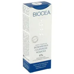 Biocea Besenreiser Couperose Creme - Medizinische Körperpflege zur Reduzierung von Rötungen und Verbesserung des Hautbildes. Mit hochwertigen Wirkstoffen wie Feigwurzelextrakt und Nachtkerzenöl für eine strahlende und glatte Haut.