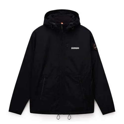 Napapijri A-tundra Wint 1 Funktionsjacke XXL - Wasserdichte Funktionsjacke für Herren, aus 30% recyceltem Material, mit verstellbarer Kapuze und winddichten Eigenschaften – ideal für Outdoor-Abenteuer.