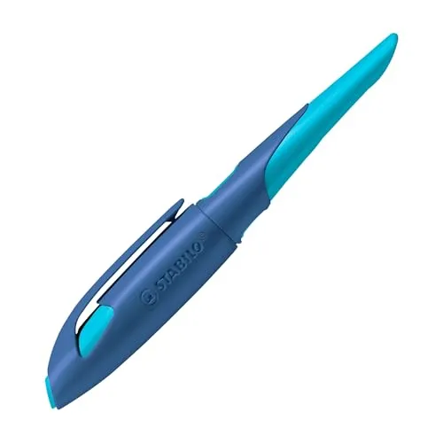 STABILO Füller R Patrone A EASYbirdy m.blau/azur 5014/4-41 Rechts