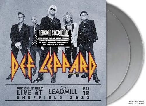 Def Leppard One Night Only Live At The Leadmill Sheffield Vinyl Record RSD 2024