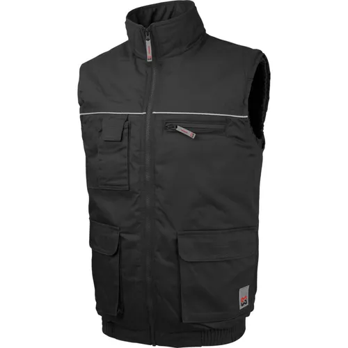 Würth MODYF Arbeitsweste Classic für Herren Winter Arbeitsweste Preiswerte Arbeitsweste für Handwerker, Schwarz