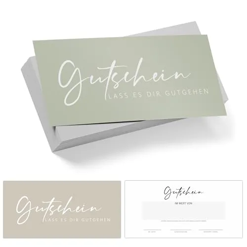 Zauberhafte Blanko Gutscheine zum selber Ausfüllen für Nagelstudio Friseur Kosmetik Massage Wellness Fußpflege Beauty Gutschein Vorlage Gutscheinkarten Geschenkgutscheine 25