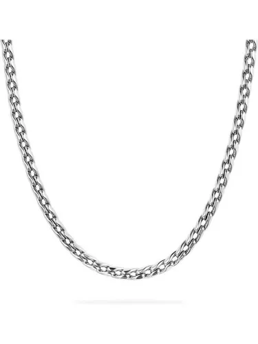 CHRIST Goldkette Damen-Kette 585er Weißgold - Elegante moderne Kette - Ketten ohne Anhänger, aus 585 poliertem Weißgold, mit Karabinerverschluss, ideal für jeden Anlass und perfekt als Geschenk.