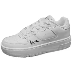 Karl Kani Sneaker 89 UP Leder weiß 36,5 - Sneaker für Frauen mit stilvollem Ledermaterial und erhöhter Plateau-Sohle für optimalen Lauf-Komfort und lässigen Style.