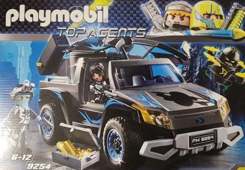 PLAYMOBIL 9254 Dr. Drone Pick-up Top Agents – Spannender Baukasten - Sonstige, kreatives Spielzeug für spannende Abenteuer und fördert die Fantasie der Kinder.