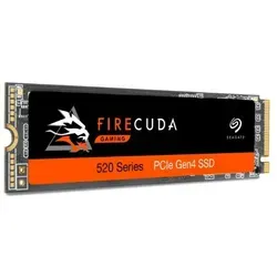 Seagate FireCuda 520 SSD 2 TB - Hochgeschwindigkeits M.2 NVMe - Festplatte mit 2 TB, blitzschnellen Lese- und Schreibgeschwindigkeiten von bis zu 5000 MB/s und 4400 MB/s, ideal für Gaming und kreative Anwendungen. Perfekt für schnellen Speicher und effiziente Datenverarbeitung!