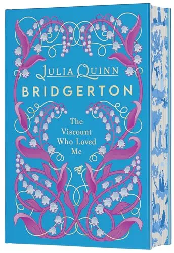 Julia Quinn The Viscount Who Loved Me Deluxe Collector's Edition - Historischer Roman aus der beliebten Bridgerton-Reihe, prachtvoll gebundene Ausgabe, ideal für Sammler und Romantik-Fans.
