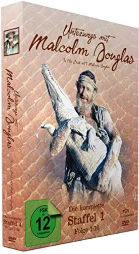 Unterwegs mit Malcolm Douglas - Staffel 1 - 4 DVDs - Packende Dokumentation über Natur- und Tierwelt, ideal für Abenteuerlustige und Naturfreunde.