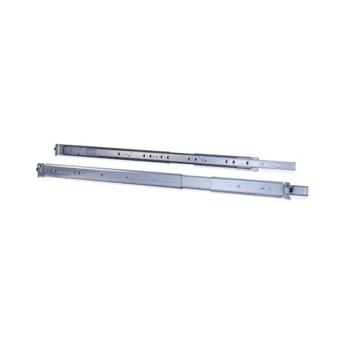 1U Teleskopschienen 650 mm, Einbauschienen grau - Führungsschiene für 19"-Server, hergestellt aus robustem 1,5-mm-Stahl für maximale Stabilität und Langlebigkeit.