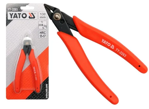 Feinmechanik Seitenschneider Elektriker Kabelschneider Abisolierwerkzeug 130mm