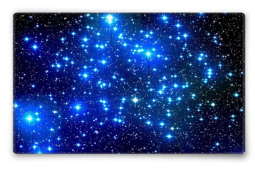 Silent Monsters Gaming und Office Mauspad 24 x 20 cm Mousepad Weltall All Space