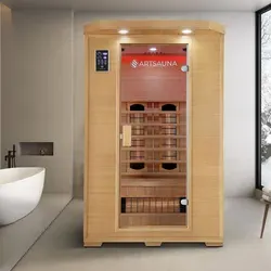 Artsauna Infrarotkabine Wärmekabine Oslo - Vollspektrumstrahler, Ihre persönliche Wellness-Oase für Zuhause