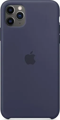 Apple Silicone Case Midnight Blue, für iPhone 11 Pro Max