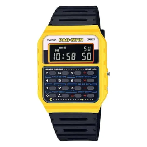 Casio Digitaluhr Vintage Edgy Pac-Man CA-53WPC-1BER