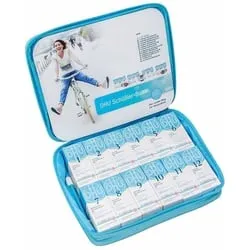 Haus-u. Reiseapotheke DHU Schüßler-Salze - Homöopathisches Arzneimittel mit 12 biochemischen Funktionsmitteln, ideal für unterwegs und zur Unterstützung des Wohlbefindens.