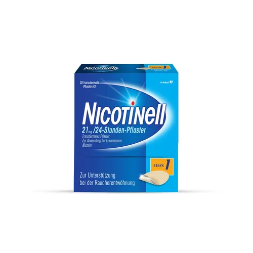 NICOTINELL 21 mg/24-Stunden-Pflaster 52,5mg 30 St.