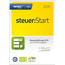 WISO steuer Start 2020 Steuerjahr 2019 | Windows | Sofortdownload + Produktsc...