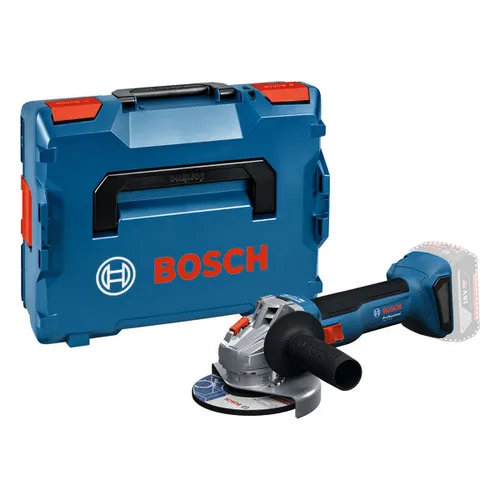 Bosch Winkelschleifer GWS 18V-8, Professional, 125mm - Schleifmaschinen für professionelle Anwendungen, akkubetrieben mit KickBack Control für maximale Sicherheit und bürstenlosem Motor für Leistung wie 800 W.