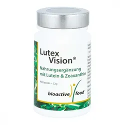 Lutex Vision 90 ST - Arzneimittel für klare Sicht - Arzneimittel zur Unterstützung der Augengesundheit, fördert die Sehschärfe und schützt vor Ermüdung der Augen.