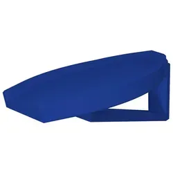 fossi3D Wandhalter Wandhalterung kompatibel für BlueBrixx 104179 Star Trek Borg-Kubus blau