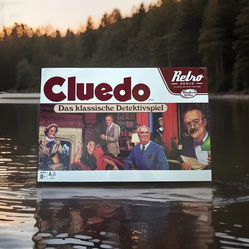Cluedo das klassische Detektivspiel von Hasbro Gaming Retro Edition Neu In OVP