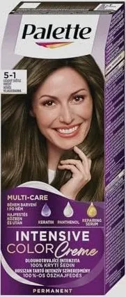 Schwarzkopf Palette Intensive Color Creme Permanent-Haarfarbe Farbton 5-1 Cool Light Brown 1 St.