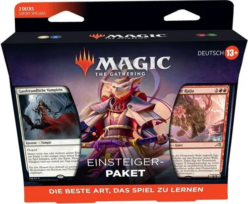 Wizards of the Coast Magic the Gathering - Vampire vs. Geister Einsteigerpaket - Gesellschaftsspiel für 2 Anfänger, ideal für den Einstieg in die Welt von Magic the Gathering mit aufregenden Vampiren und Geistern.