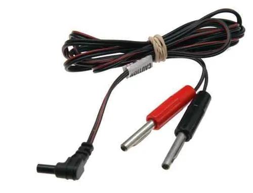 E-Stim TENS to 4mm Cable Reizstrom Elektrostimulation Zubehör Adapter Kabel