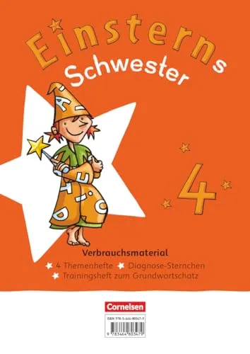 Einsterns Schwester - Sprache und Lesen - Neubearbeitung 2022 - 4. Schuljahr: Themenhefte 1-4, Training Grundwortschatz und Diagnoseheft - Verbrauchsmaterial - Im Paket, mit digitalen Medien