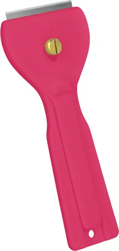 METALTEX CHROMOTHERAPY Razor Glaskeramikkochfeldschaber 14 cm - Cherry - Rot