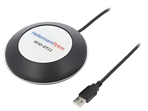 556-00702 RFID Leser 0-55°C Schnittstelle: HID,USB 13,56MHz HELLERMANNTYTON