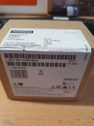 Siemens LOGO 230RCE 8.2 6ED1 052-1FB08-0BA0 Relais Neu OVP Kleinsteuerung SPS