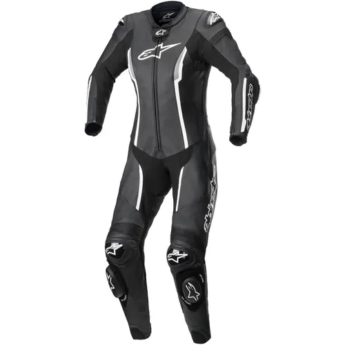 Motorrad Leder Kombi 40=34D - Alpinestars Stella Missile v2 - schwarz-weiß