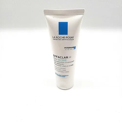 La Roche Posay Effaclar H Iso-Biome Feuchtigkeitspflege 40 ml - Beruhigende Tagespflege für akneanfällige Haut, spendet bis zu 48h Feuchtigkeit und stärkt die Hautbarriere