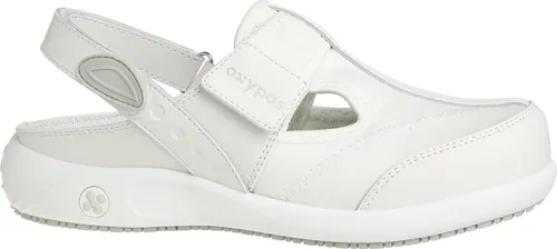 Oxypas Damen Anais Sicherheitsschuhe – Weiß Wht, Größe 39 EU - Moderne Sicherheitsschuhe für Damen, die sich jeder Fußform anpassen. Mit atmungsaktivem Coolmax-Innenfutter und rutschfester Sohle für optimalen Komfort im Beruf.