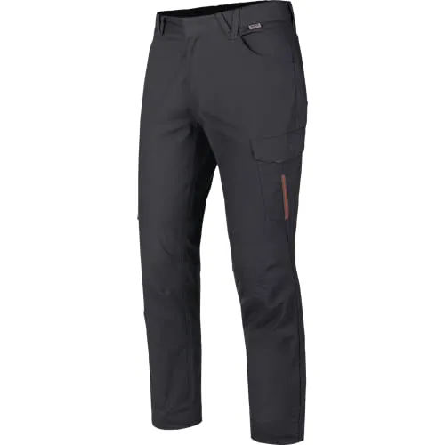 Würth MODYF Arbeitsbundhose Stretch X Sommer-Arbeitshose für Herren Bequeme, flexible Sommer Bundhose, Dunkelgrau
