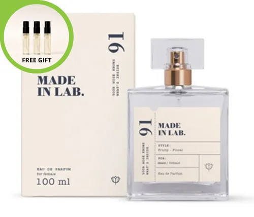 MADE IN LAB 91 WOMEN Eau de Parfum 100ml für Damen Orientalisch, Blumig EDP