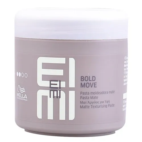 Wella Eimi Bold Move Matte Texturizing Paste - Haarstyling-Produkt für matte Textur und starken Halt, ideal für kreative Frisuren und trockene Haartypen, unisex und ohne Parfum.