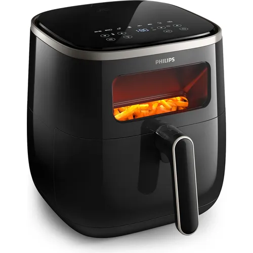 Philips Airfryer XL Heißluftfriteuse 3000 Series - 1,0 kg, digitales Fenster, 14 Kochfunktionen für gesunde Gerichte mit bis zu 90 % weniger Fett
