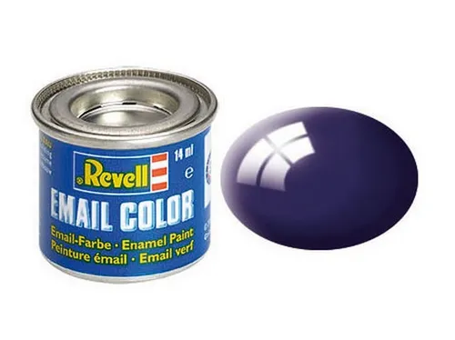Revell 32154 Nachtblau - Glänzende Mehrfarbige Farbe, wasserverdünnbar und schnell trocknend für kreative Bastelprojekte