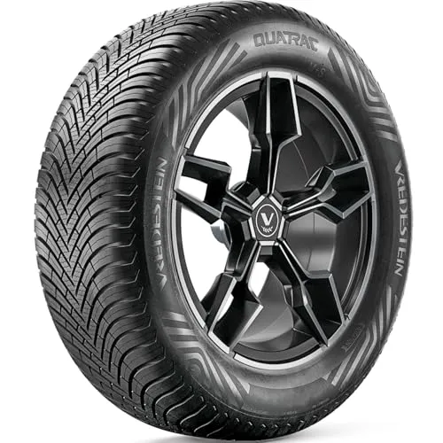 VREDESTEIN QUATRAC M+S Ganzjahresreifen 185/55 R 15 - Autoreifen für PKW, ideal für ganzjährige Nutzung mit hervorragender Nasshaftung (Klasse B) und 3PMSF Schneeflockensymbol für Wintertauglichkeit.