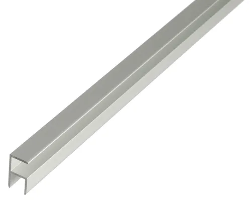 Alberts Eckprofil Aluminium eloxiert 22,5 x 43 mm – selbstklemmend - Sonstige – Hochwertiges Aluminiumprofil, ideal für saubere Kantenabschlüsse und einfache Montage ohne Schrauben