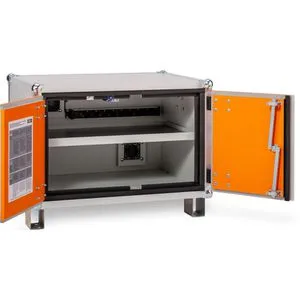 CEMO Akku-Ladeschrank Premium 8/5, mit 9 Steckdosen, Feuerwiderstand Typ 90, Stapelfüße, (B/H/T) 89 x 62 x 66cm