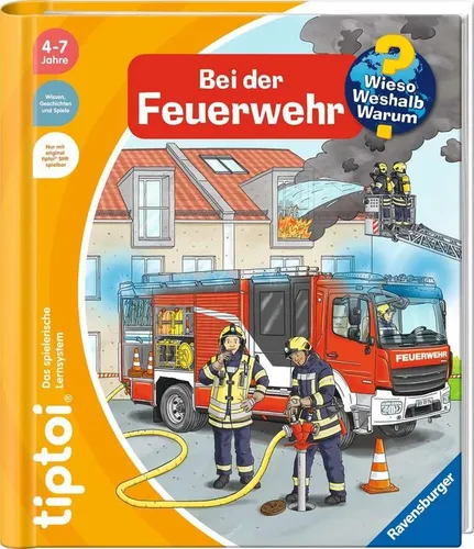 Ravensburger tiptoi Wieso? Weshalb? Warum? Bei der Feuerwehr
